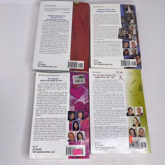 Chicken Soup for the Soul Book Lot Of 4 Working Women Couples Parents - Picture 3 of 9